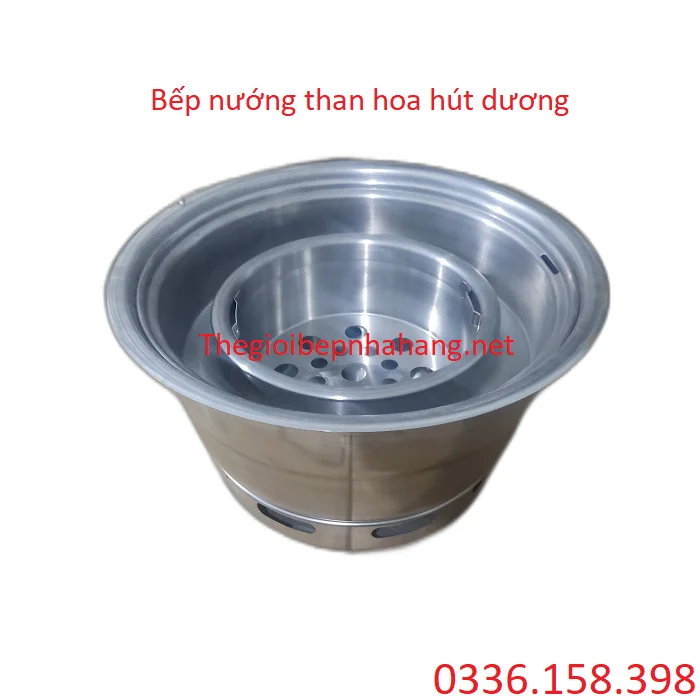 Bếp nướng than hút dương nhà hàng