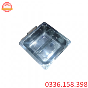 Cung cấp nồi lẩu inox hai ngăn vuông