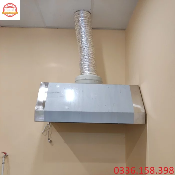 Ống gió mềm lắp cho quán ăn