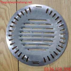 Mặt sau vỉ nướng inox chống dính