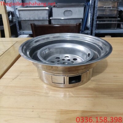 Bếp nướng than hoa không khói âm bàn