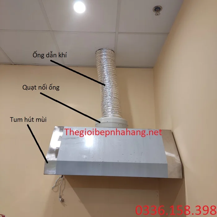 Hệ thống hút khói của bếp gia đình