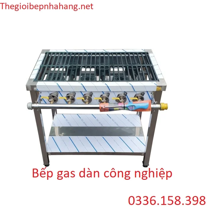 Bếp gas dàn công nghiệp 6 nhỏ