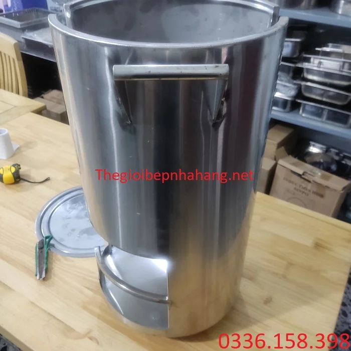 Cung cấp xe đẩy vỉ nướng inox nhà hàng