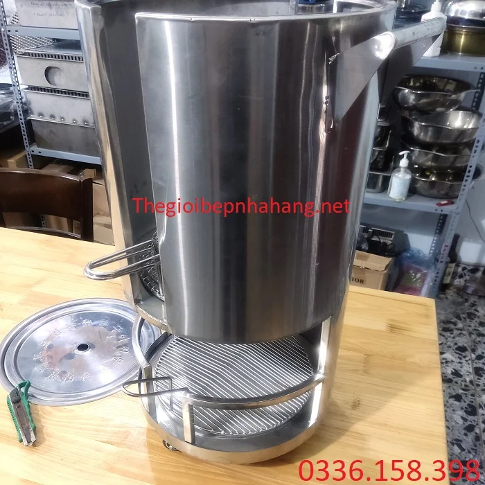 Gía bán xe đẩy vỉ nướng inox cho nhà hàng