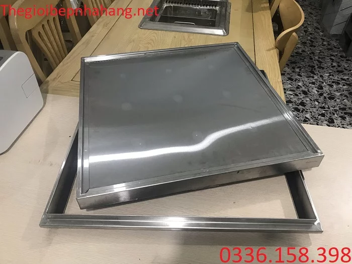 Nắp đậy bể nước ngầm âm sàn inox 304