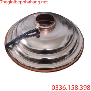Chao đèn úp màu đồng