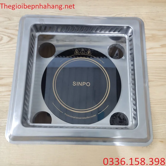Cung cấp bếp lẩu 2 ngăn dạng vuông
