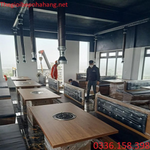 Hệ thống hút khói bếp nướng nhà hàng