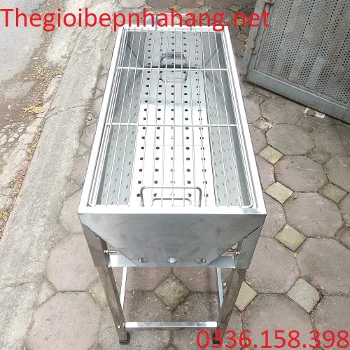 Bếp nướng than hoa BBQ ngoài trời