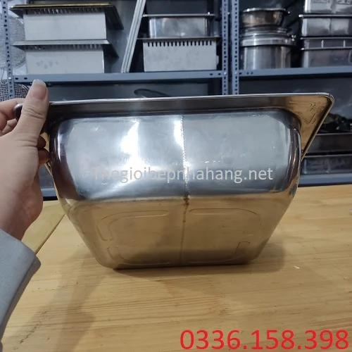 Cung cấp nồi lẩu vuông 2 ngăn