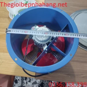 Kích thước phủ bì của quạt đồng trục