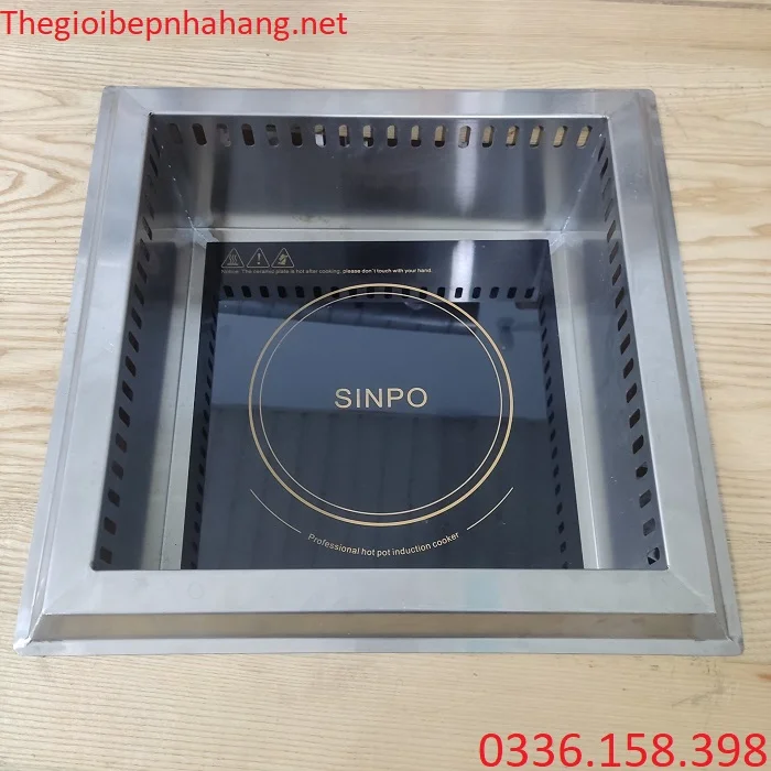 Cung cấp bộ khung bếp ăn lẩu âm bàn