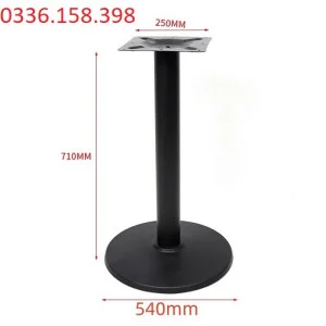 Kích thước của chân đỡ mặt bàn tròn