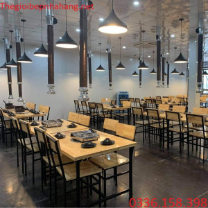 Lắp đặt hệ thống hút khói quán nướng