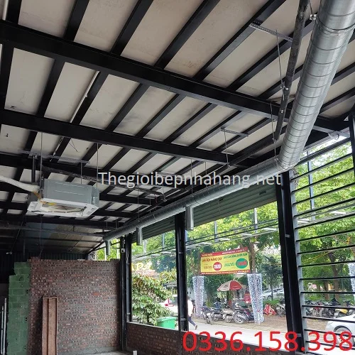 Cung cấp ống hút mùi tôn hoa sen