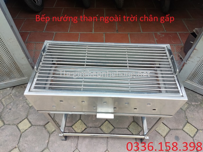 Bếp nướng than hoa BBQ ngoài trời