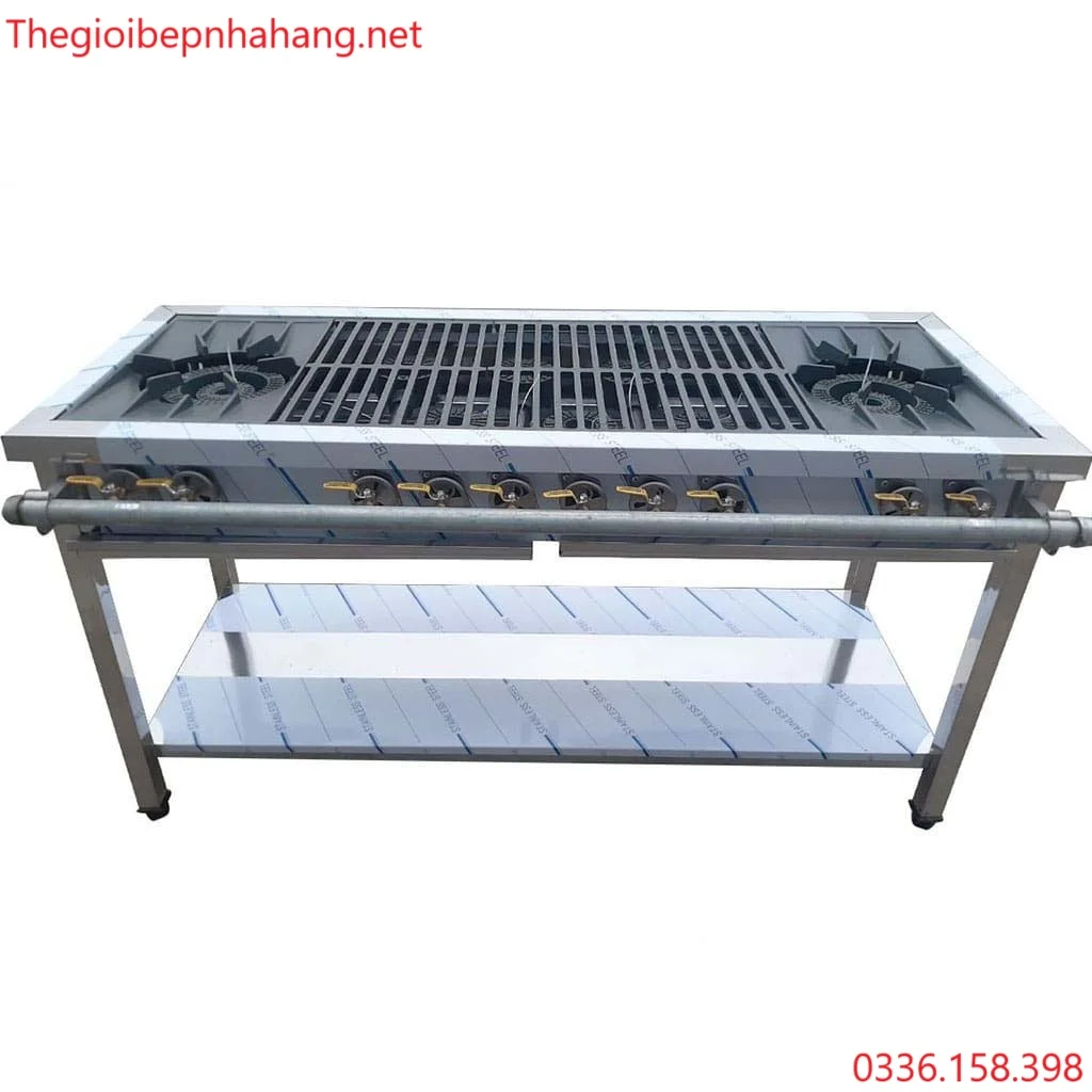 Bếp xào Hàn Quốc công nghiệp 8 họng