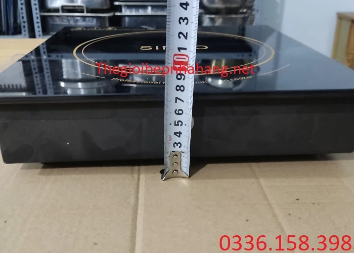 Độ dày của bếp từ âm bàn 3000w