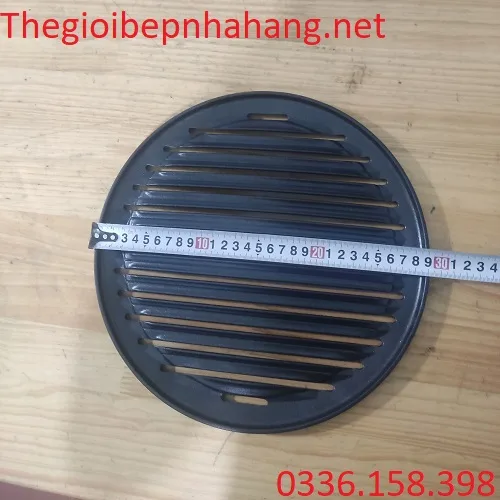 Kích thước của vỉ nướng gang Hàn Quốc