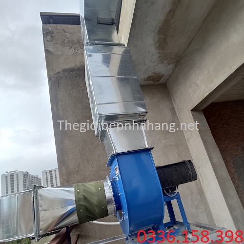 Quạt hút mùi của hệ thống hút mùi