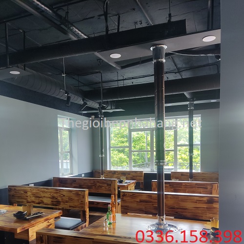 Thi công hệ thống hút khói quán nướng