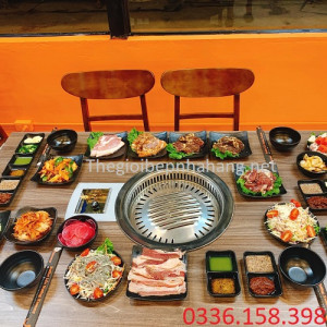 Cung cấp bàn ăn mặt gỗ nhà hàng