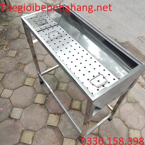 Lò nướng than hoa không khói ngoài trời