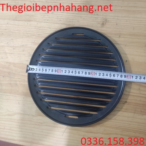 Kích thước mặt của vỉ nướng gang chống dính