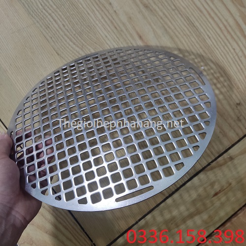 Vỉ nướng than hoa bằng inox cho nhà hàng