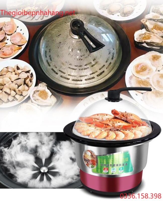 Bếp lẩu hơi âm bàn cho nhà hàng cao cấp
