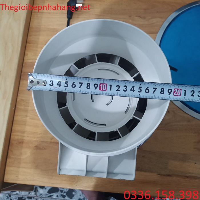 Kích thước nối ống của quạt hút mùi