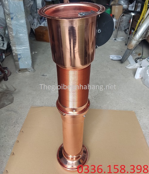 Ống hút khói bếp nướng than màu đồng