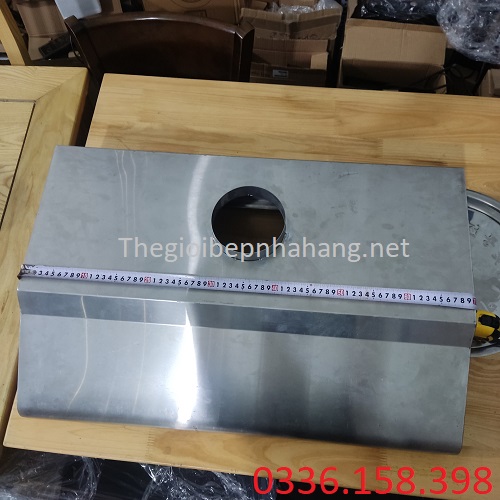Kích thước của tum hút khói bằng inox