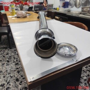 Chụp hút khói bếp nướng màu inox