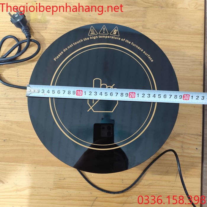 Kích thước mặt kính của bếp hồng ngoại 2000w