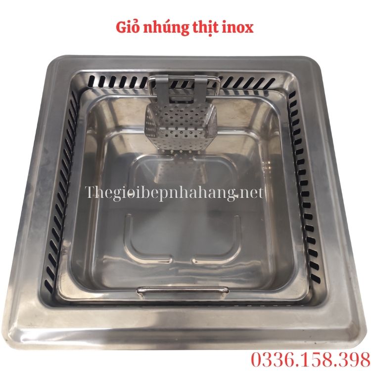 Cung cấp giỏ nhúng thịt cho nhà hàng
