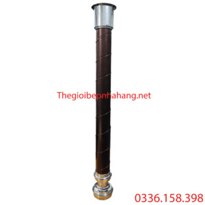 Ống hút khói cứng màu cafe
