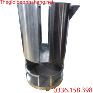 Xe đẩy vỉ nướng inox nhà hàng