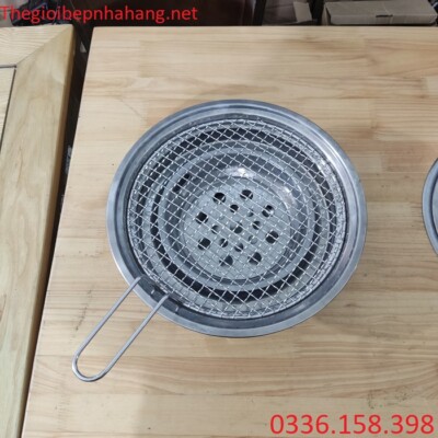 Lò nướng than hoa không khói ngoài trời