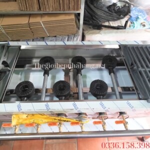 Phần họng đốt của bếp gas công nghiệp Hàn Quốc