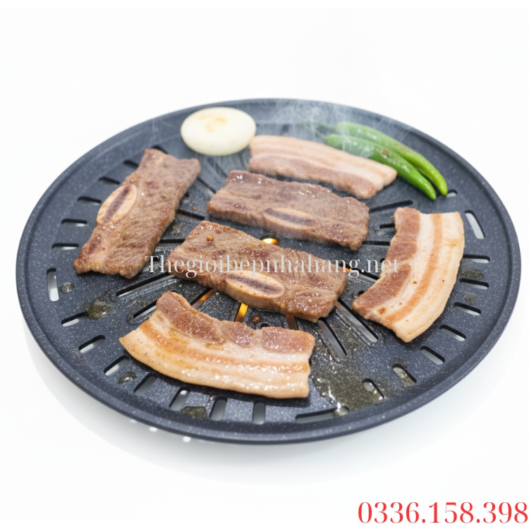 Vỉ nướng Hàn Quốc chống dính giá rẻ