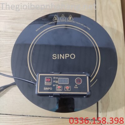 Bếp từ tròn 2000w đặt âm bàn cho nhà hàng