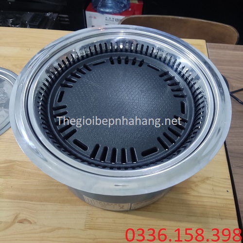 Bếp nướng điện âm bàn tròn cho nhà hàng