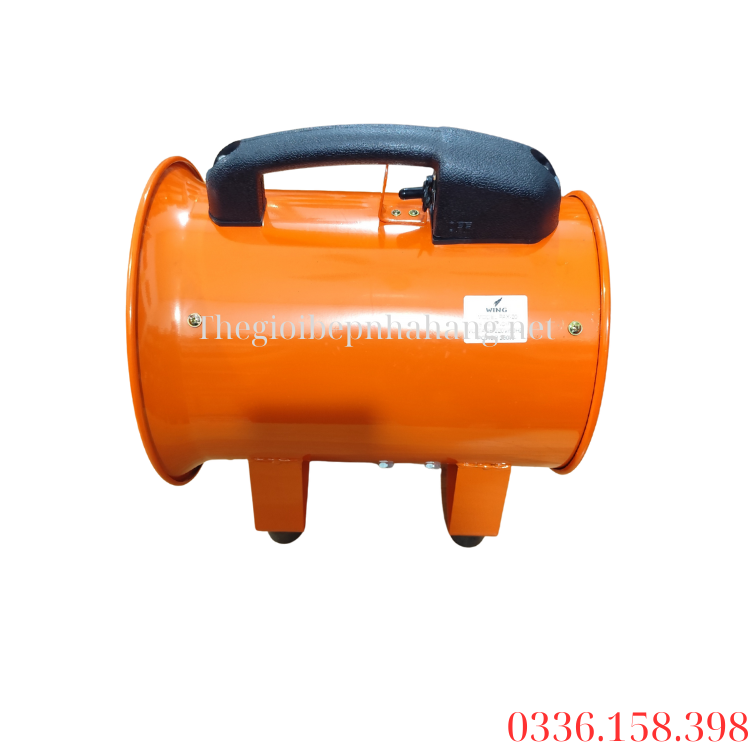 Quạt đồng trục D200 cao áp hút mùi
