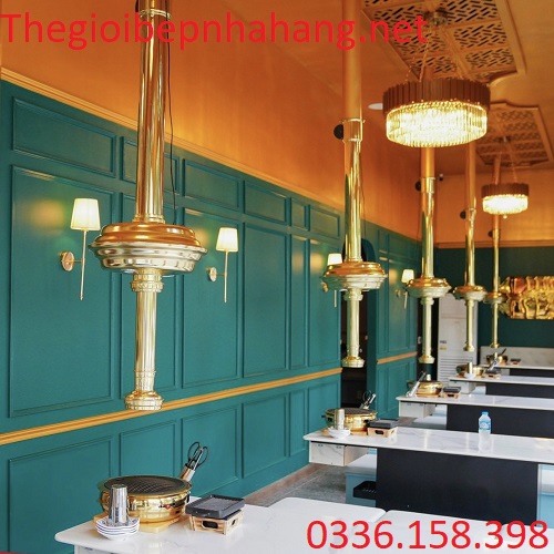 Lắp đặt hệ thống hút mùi quán nướng