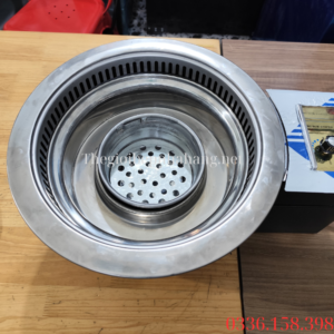 Bếp nướng than hoa không khói tự tiêu