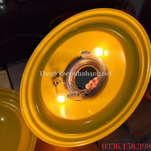 Phần bóng đèn bên trong của chao đèn hút khói