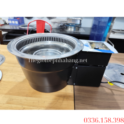 Lò nướng than hoa BBQ tự tiêu cho nhà hàng