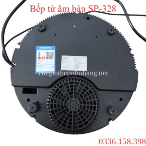 Mặt đáy của bếp từ âm bàn SP-328